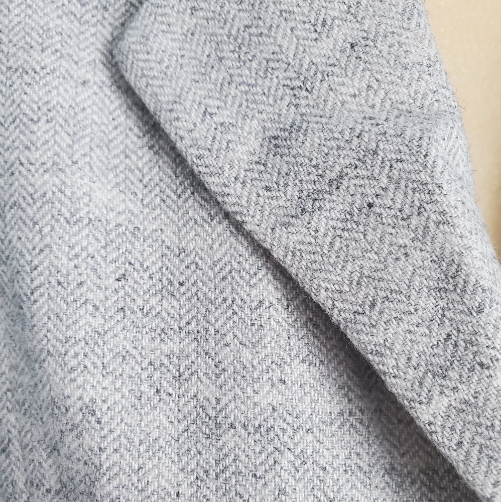 Fossil Herringbone Pattern Blazer/Suit Jacket B75 - image 3